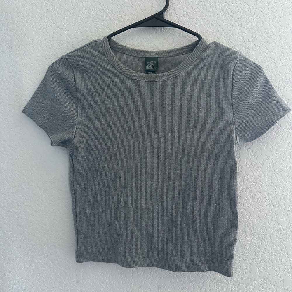 Gray Women's Top